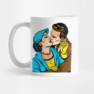The kiss of the girl in the yellow glove Mug